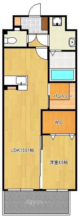 the STAGE 紅梅の間取り