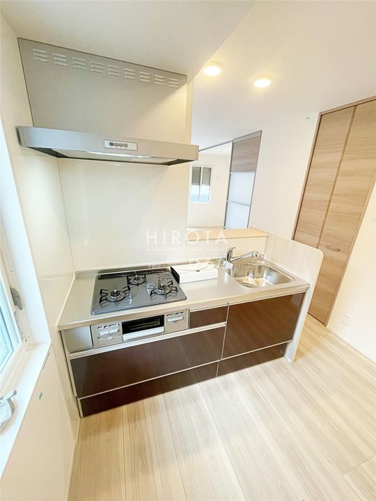 D−ROOM浜町Ⅱ B棟のキッチン