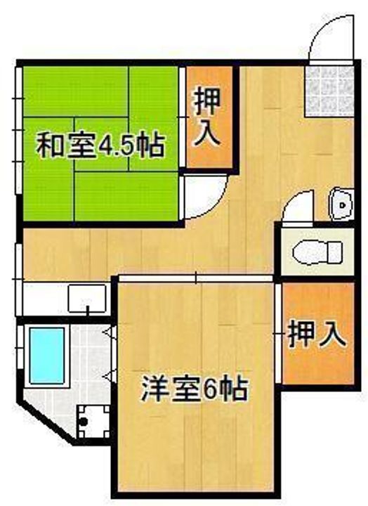 東町ビルの間取り