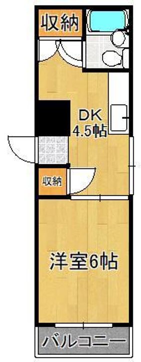 シャトレ祇園原の間取り