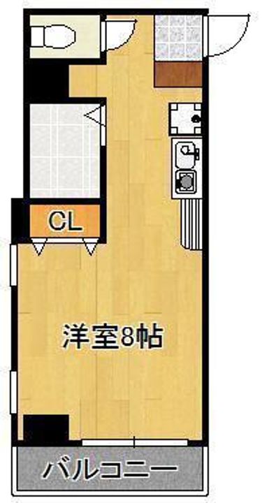 サニーベール前田の間取り