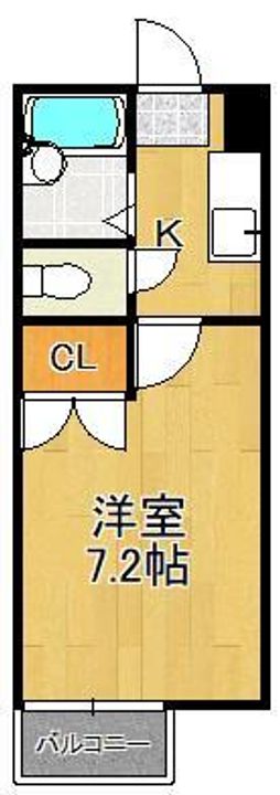 No.27 ジーサイドアネックスの間取り