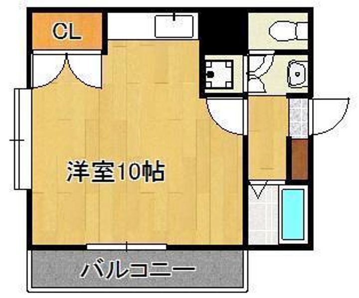 田中第5ハイツの間取り