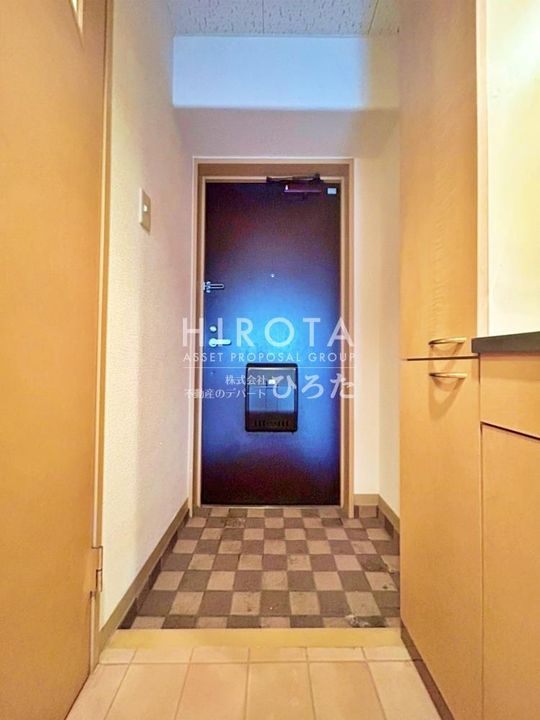 アリビオ八幡の玄関