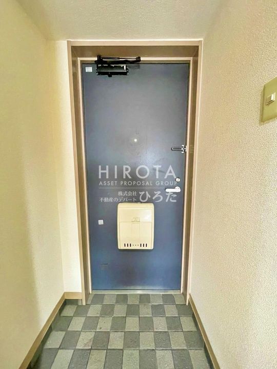 アリビオ八幡の玄関