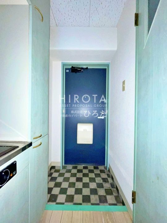 アリビオ八幡の玄関