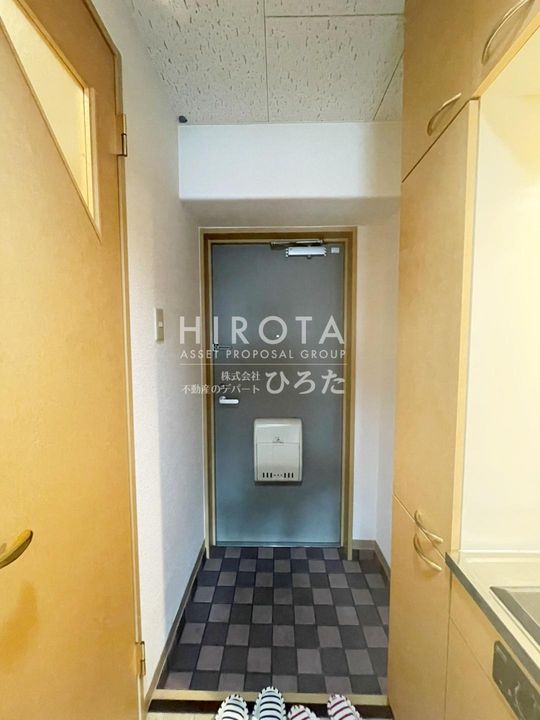 アリビオ八幡の玄関