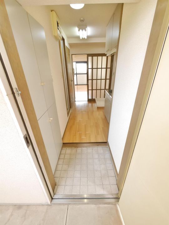 パークハウス八幡の玄関