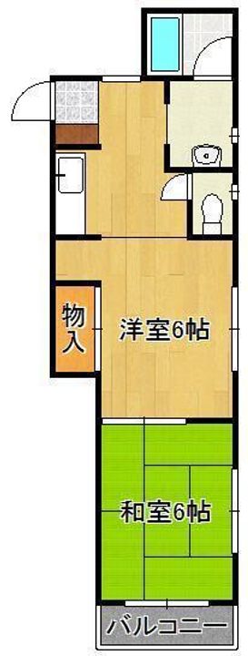 戸畑大洋ビルの間取り