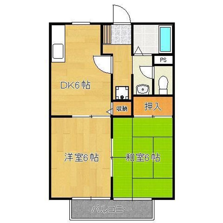 IT丸町の間取り