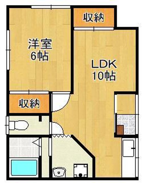 ハイツウィンドヒルの間取り