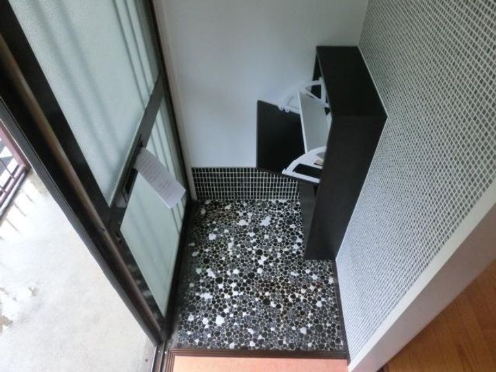 ハイツウィンドヒルの玄関