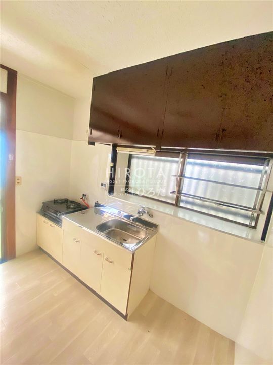 福岡県北九州市八幡東区藤見町(一戸建)の賃貸物件のキッチン