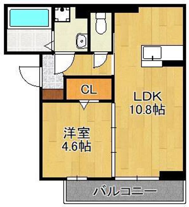 D-ROOM中原西の間取り
