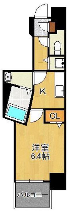 アベニール幸の間取り