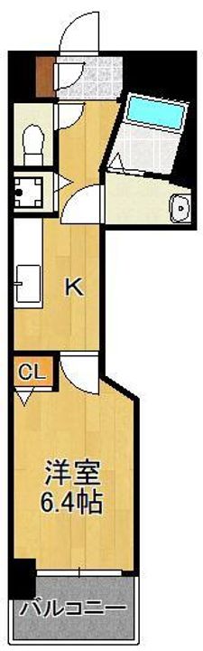 アベニール幸の間取り