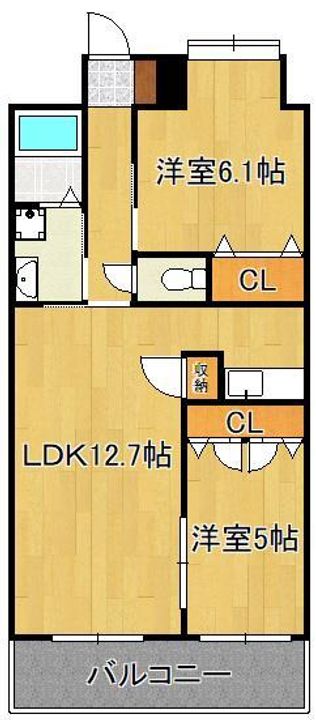リード大手町の間取り