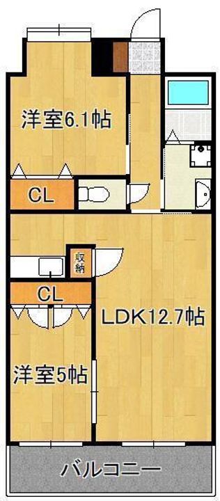 リード大手町の間取り