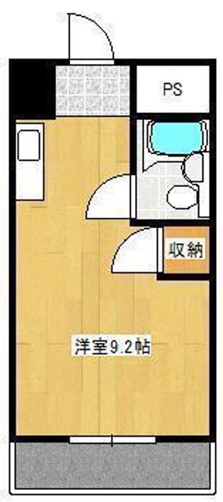 歯大前スカイマンションの間取り