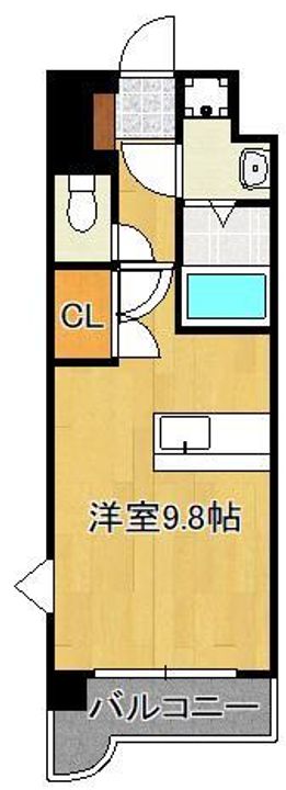 アピアランス到津の間取り