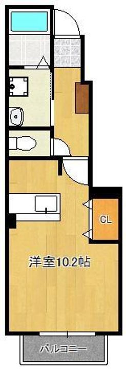 シャン・ド・フルールの間取り