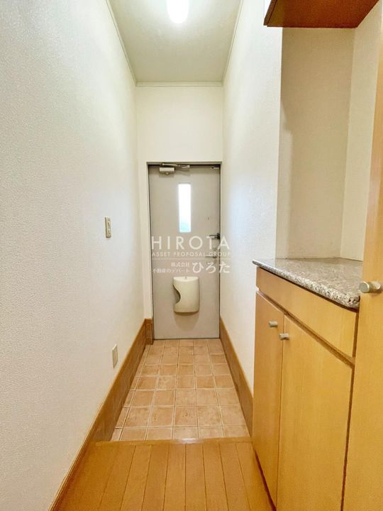 シャン・ド・フルールの玄関