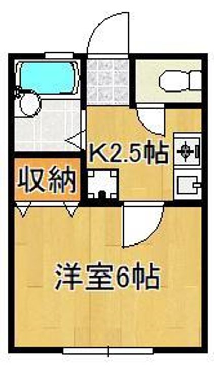MOON朝日ヶ丘 A棟の間取り