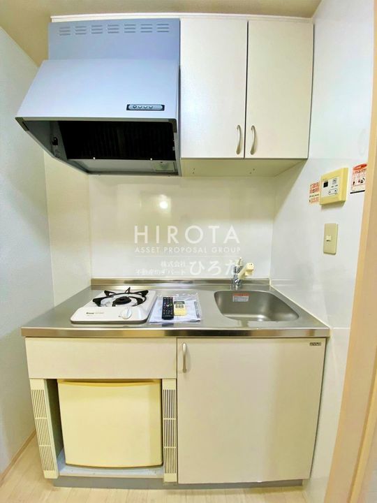 MOON朝日ヶ丘 A棟のキッチン