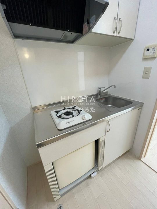 MOON朝日ヶ丘 A棟のキッチン