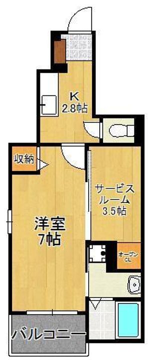 ソフィア.YM Ⅱの間取り