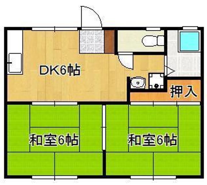 コーポTHの間取り