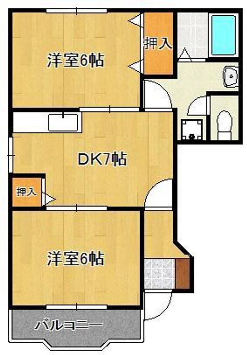 メゾン・ド・アスカの間取り