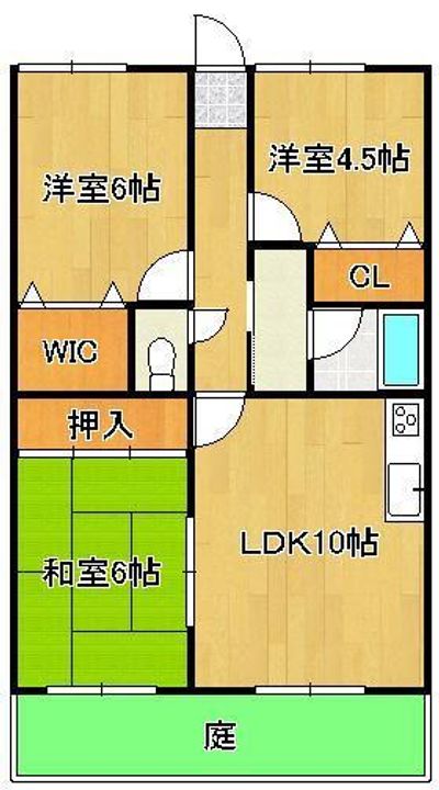 メゾンオオギの間取り