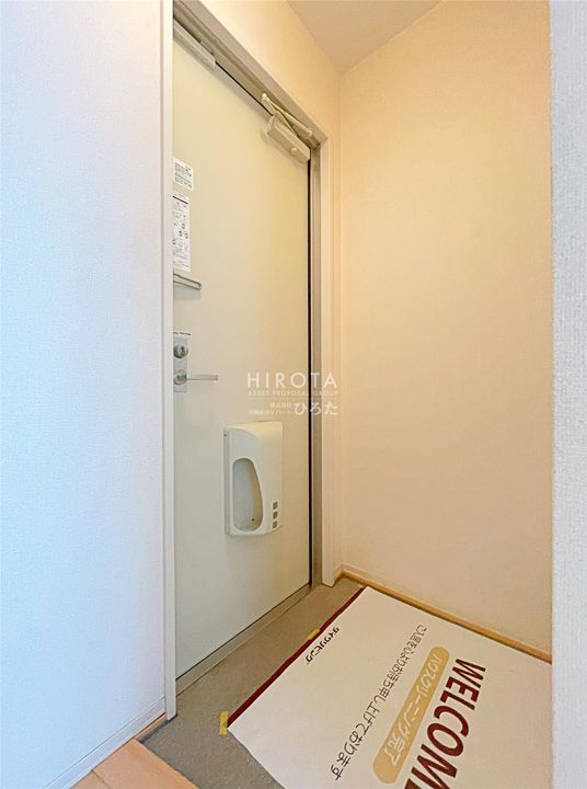 ボヌールアンドゥロワAの玄関