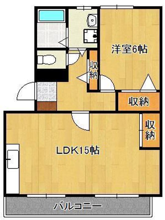 コーポなかむらの間取り