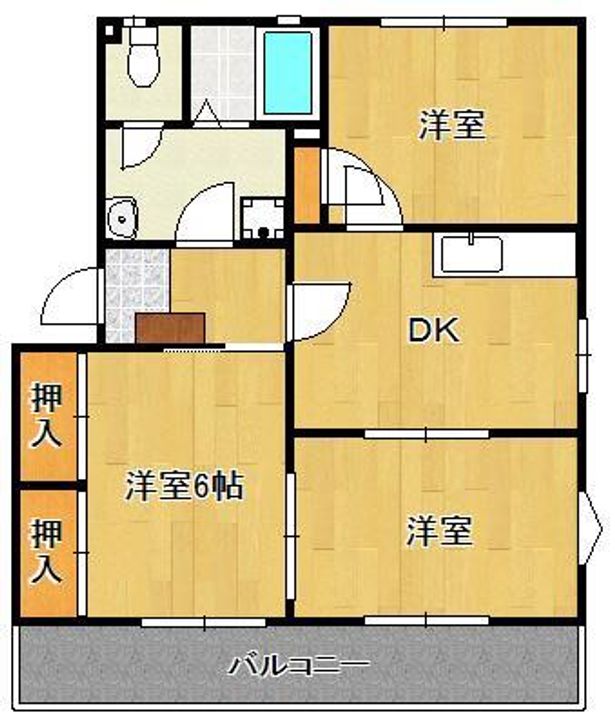 レーベンハイムの間取り