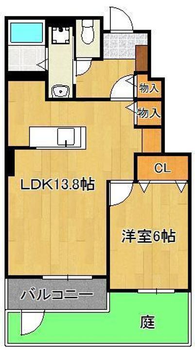 シンフォニー ガーデンの間取り