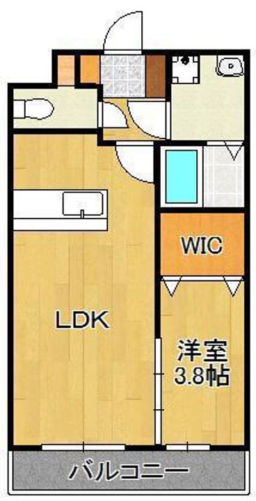 プレミールNakamaⅢの間取り