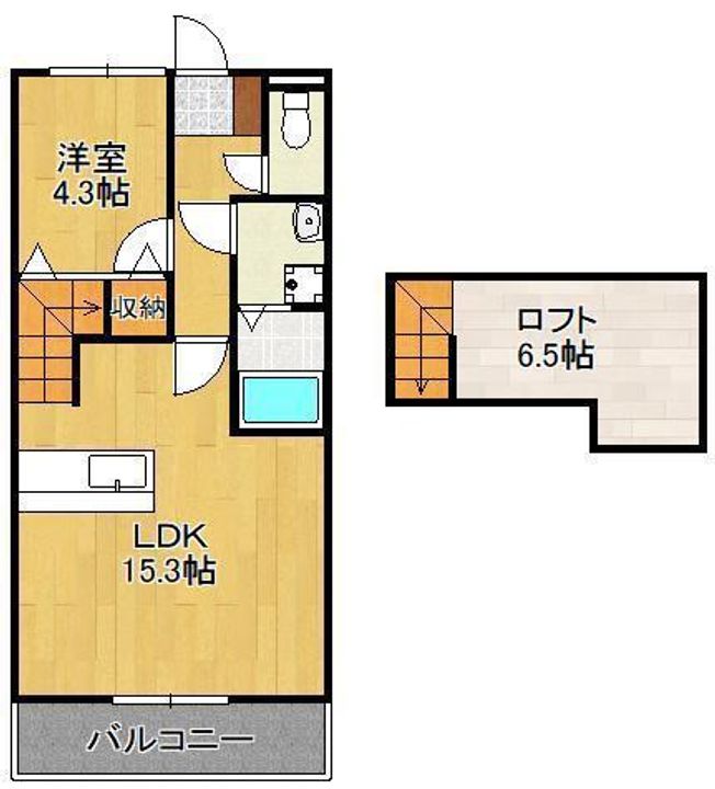 ショーンⅡ A棟の間取り