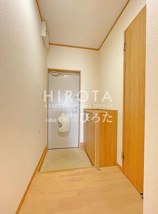 ショーンⅡ A棟の玄関