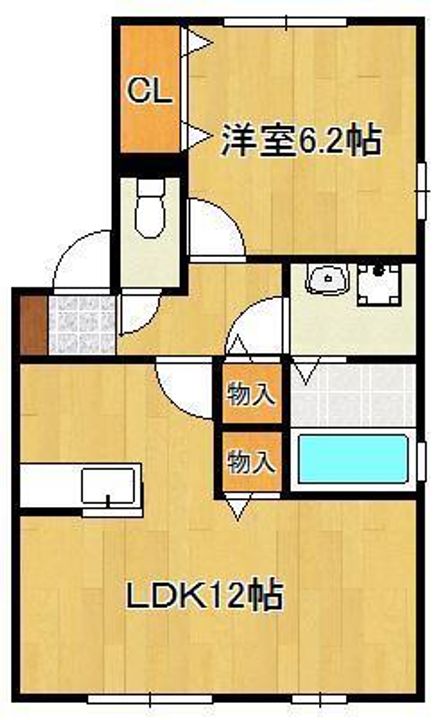 アルティスタ E棟の間取り