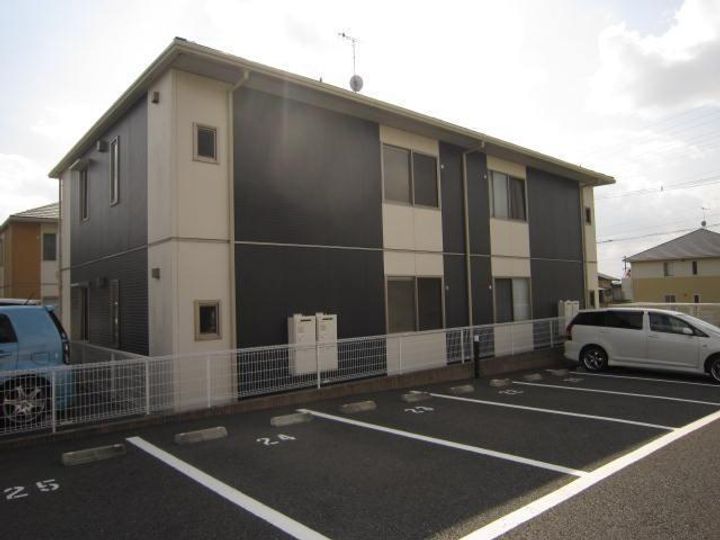 ハーティストN D棟の外観