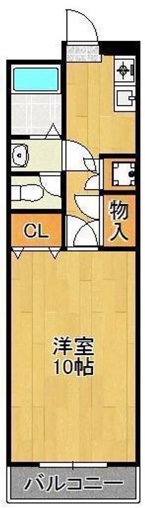 ベルヒルズ黒崎インターの間取り
