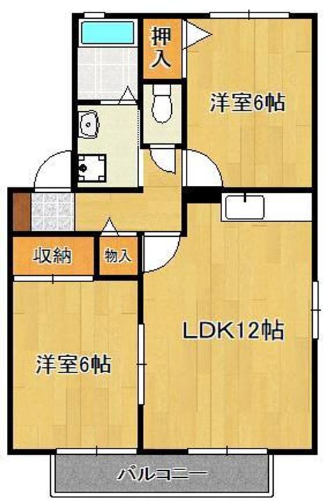 セジュールますみの間取り