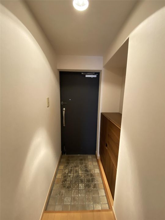 プレアール感田の玄関