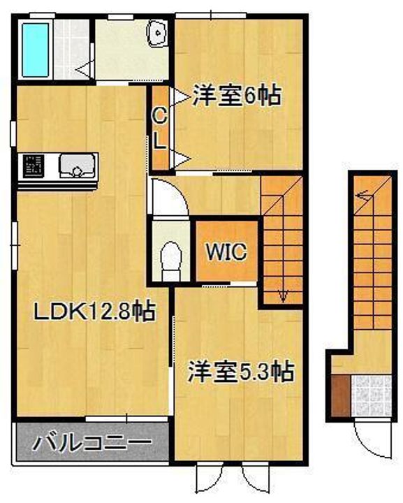 コムハウス参番館の間取り