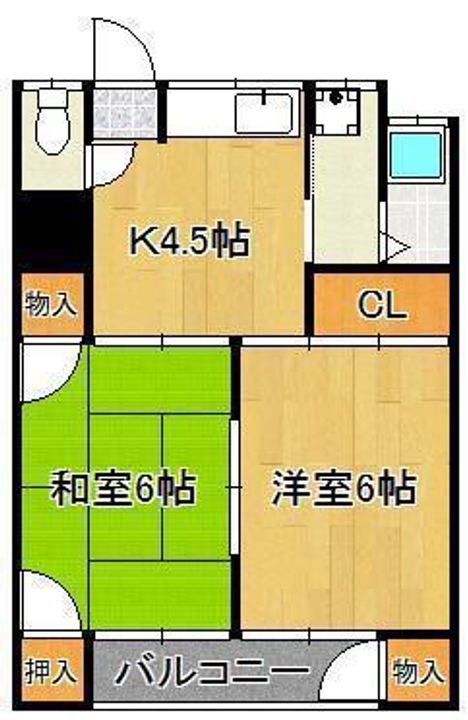 トキワビル5の間取り