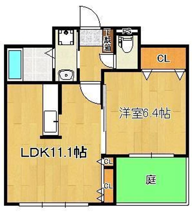 ハーティストK A棟の間取り