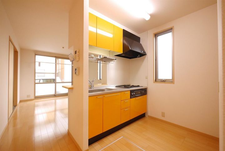 ハーティストN D棟のキッチン