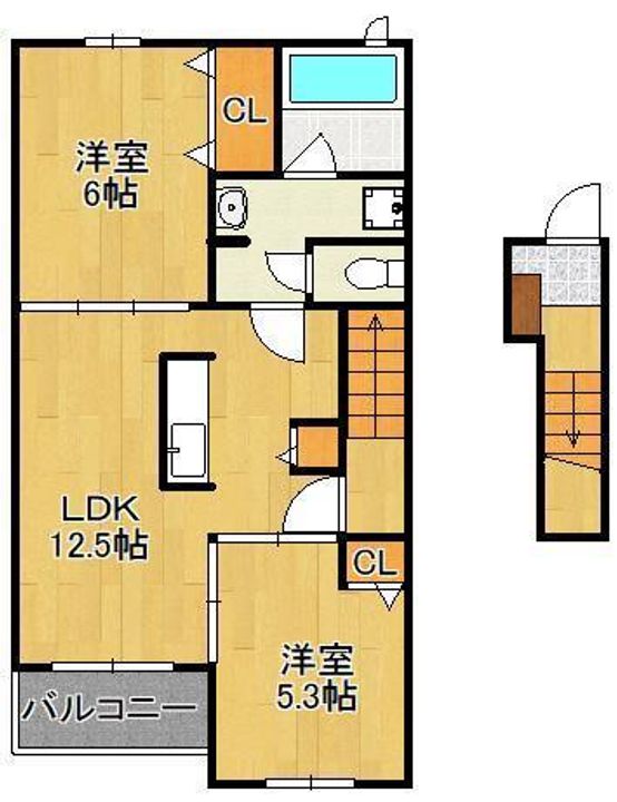 セレクト光の間取り